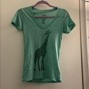 Giraffe v neck